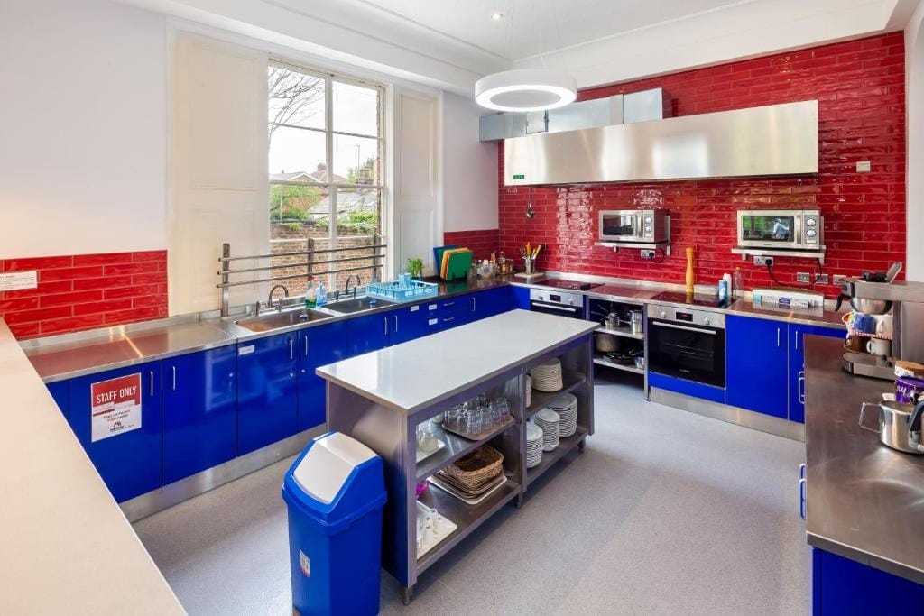 Astor York Hostel Kitchen